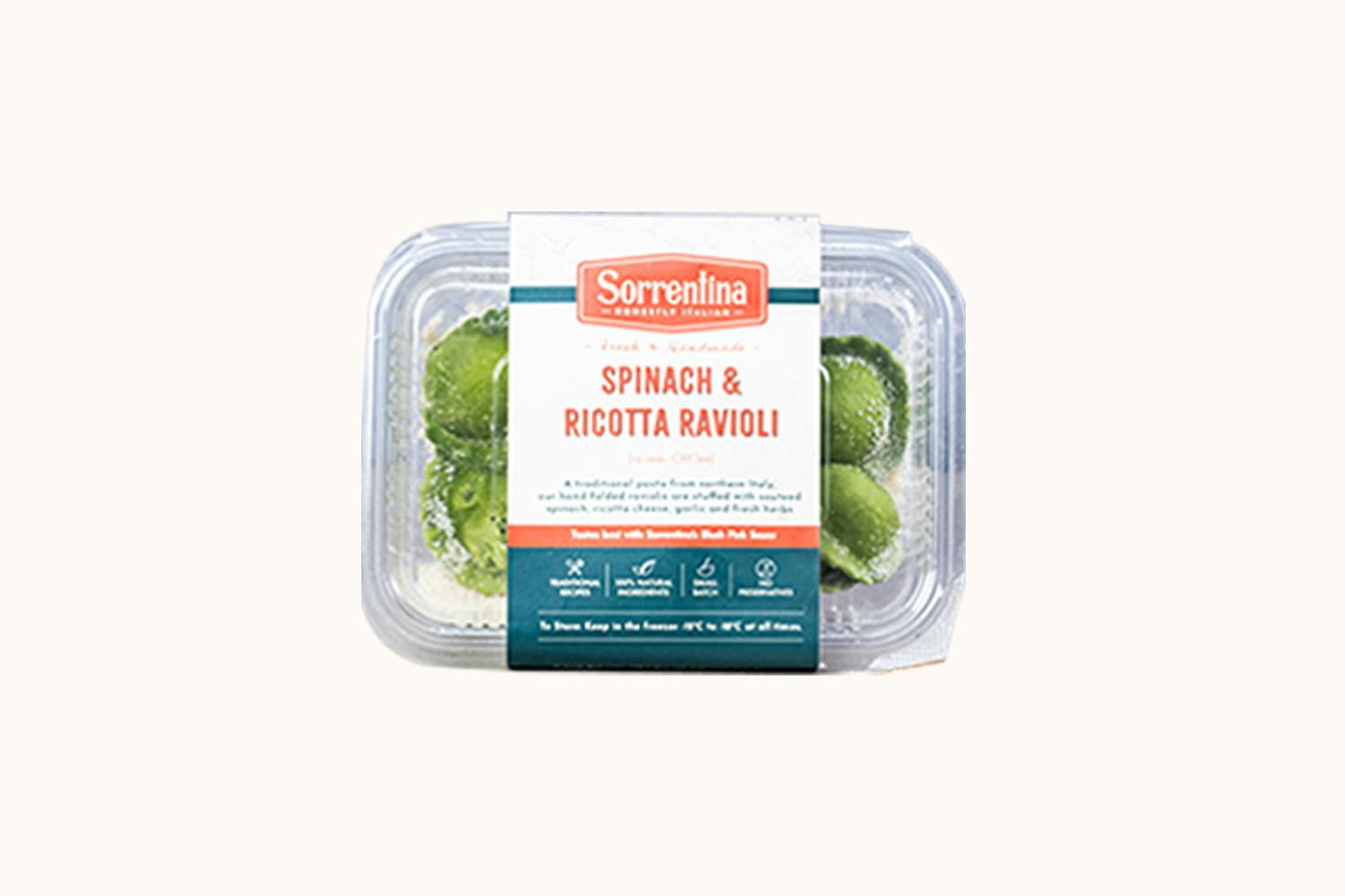 Sorrentina Spinach & Ricotta Ravioli
