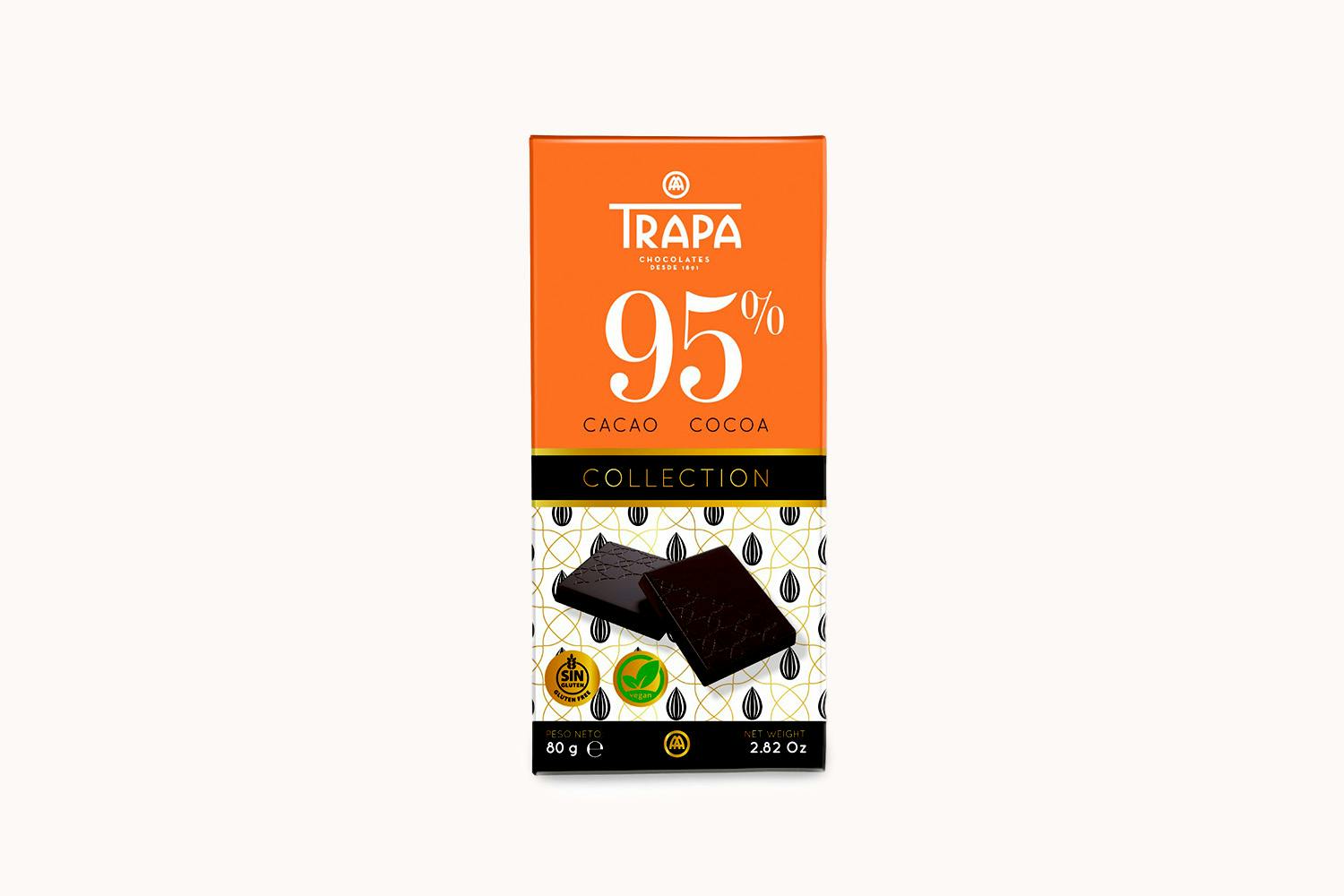 Trapa 95% Dark Chocolate Bar