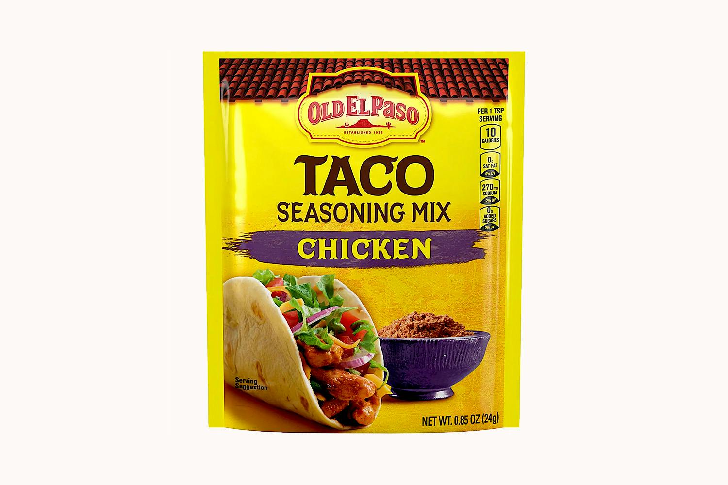 Old El Paso Taco Seasoning Chicken