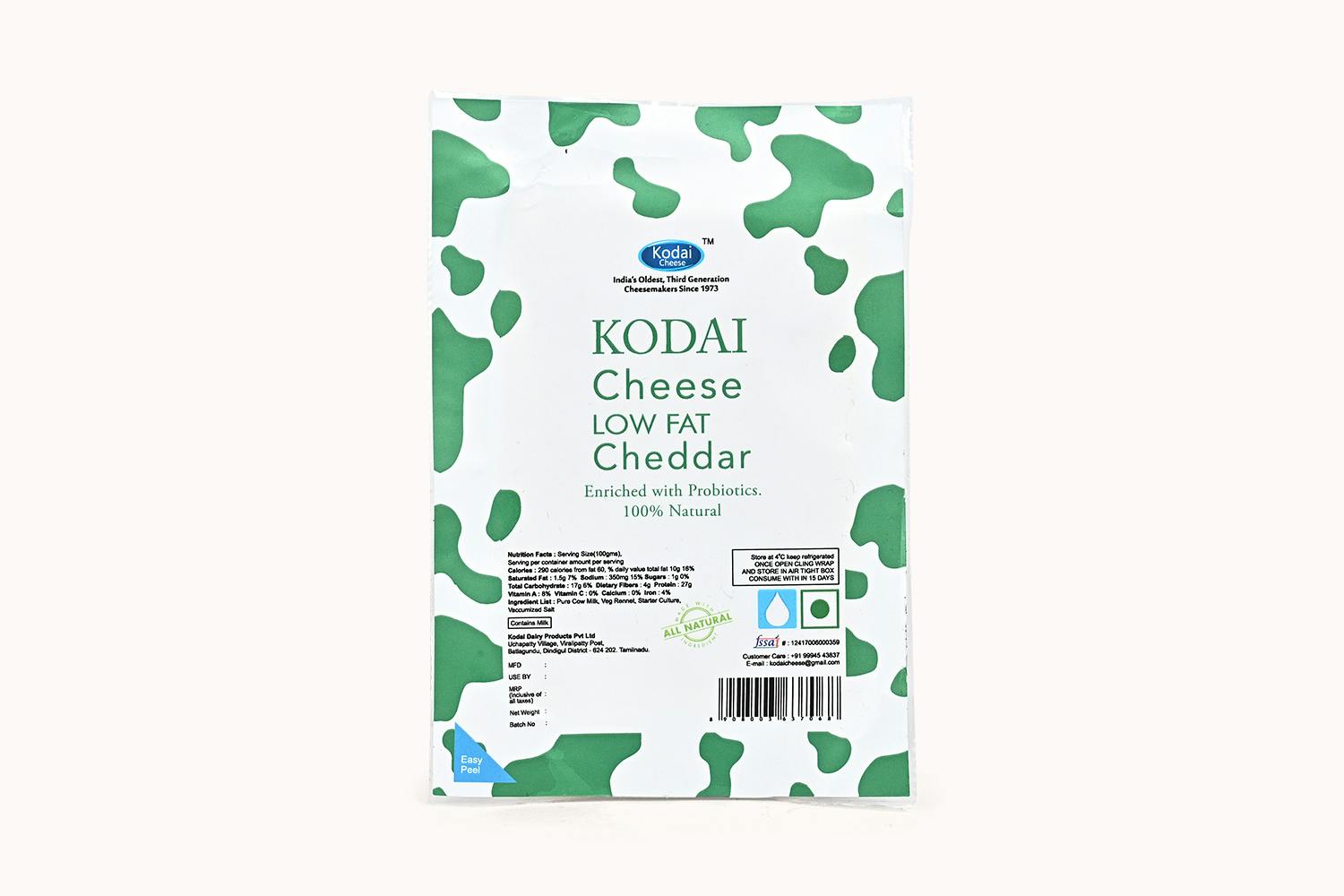 Kodai Cheese Diet Cheddar