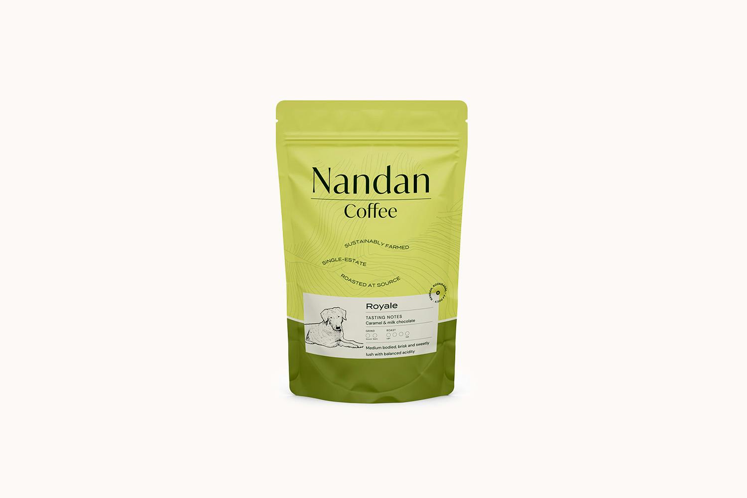 Nandan Coffee - Royale (Dark Roast, Ground Beans)
