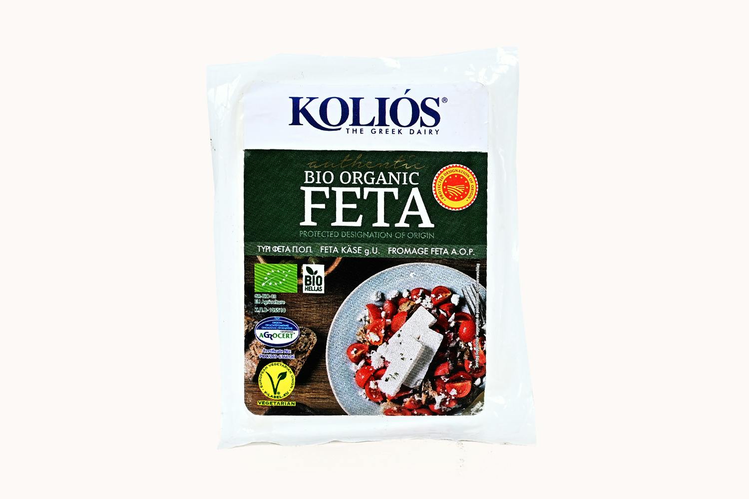 Kolios Authentic Bio Organic Greek Feta P.D.O. Cheese