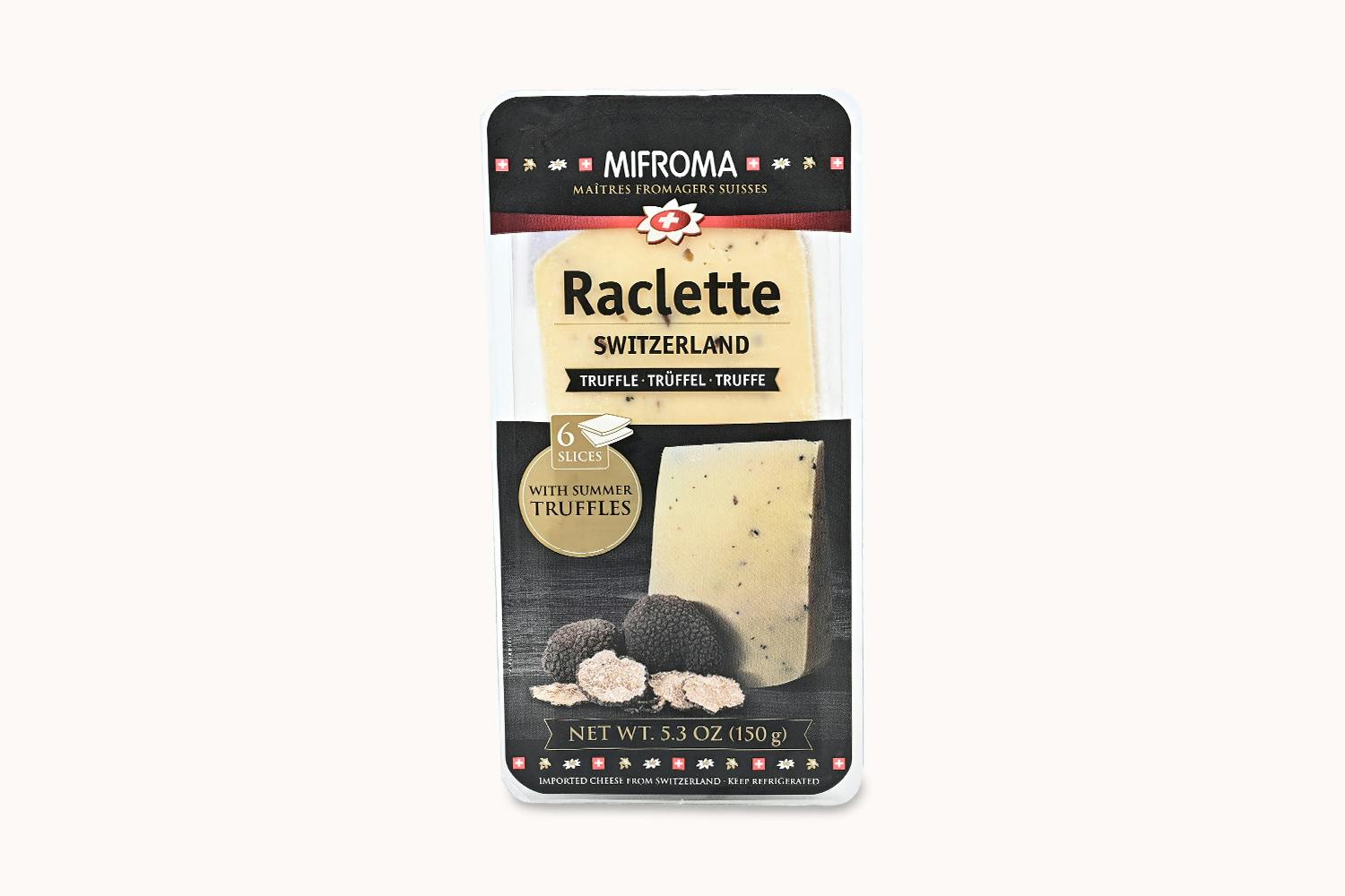 Raclette With Truffles Sliced Mifroma