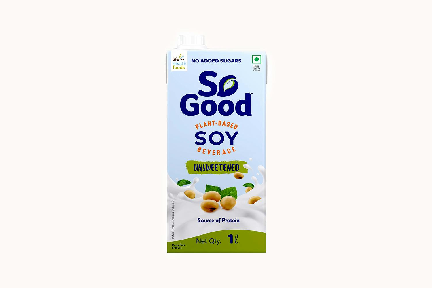 So Good Plant Based Unsweetend Soy Beverage