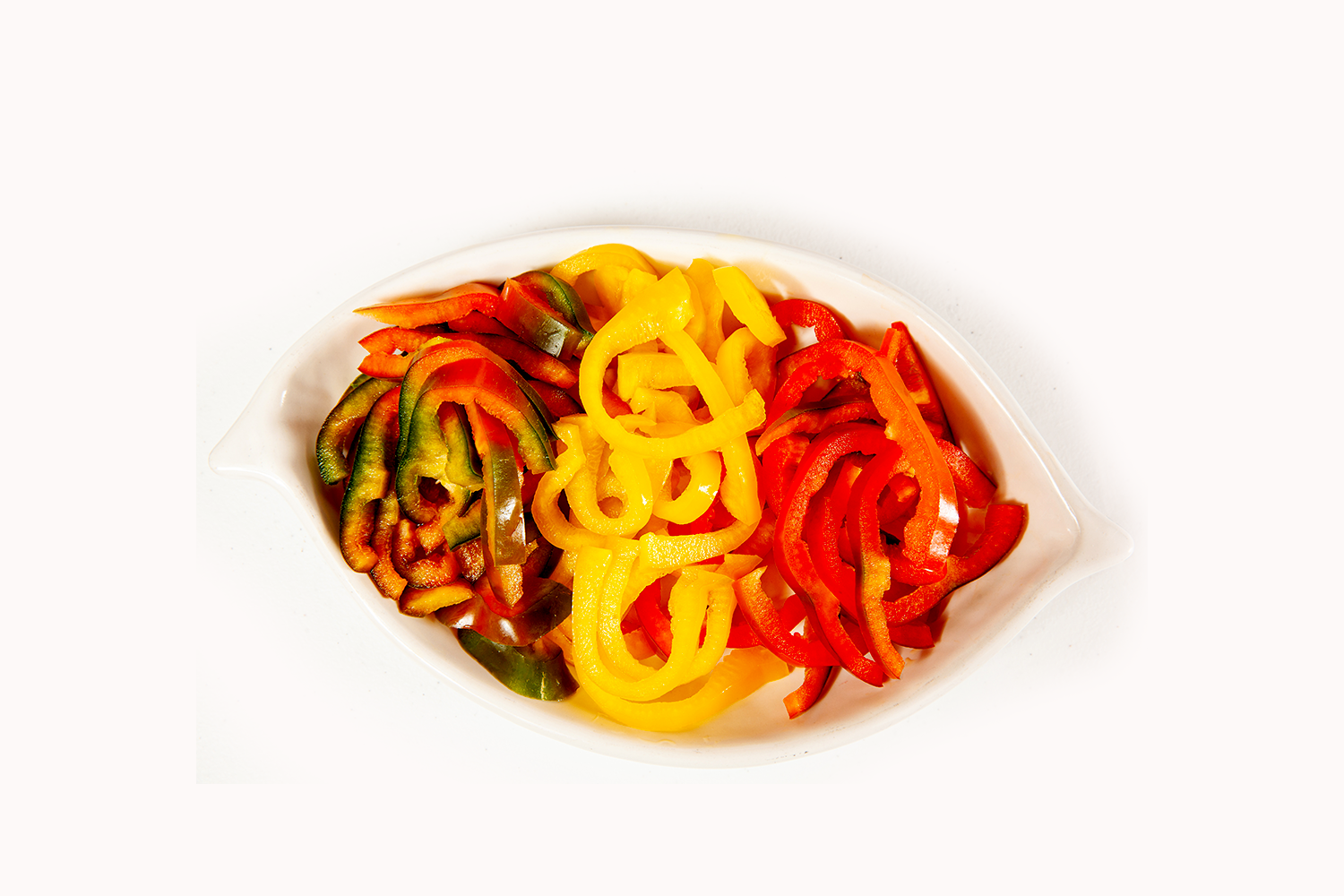 Julienned Peppers