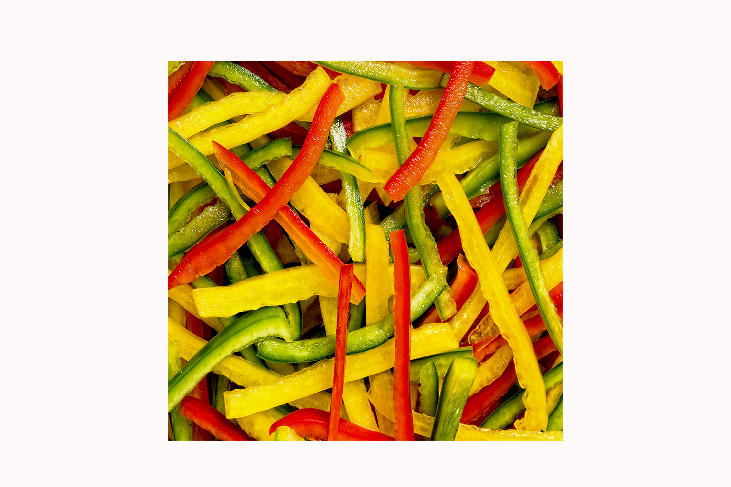 Julienned Peppers