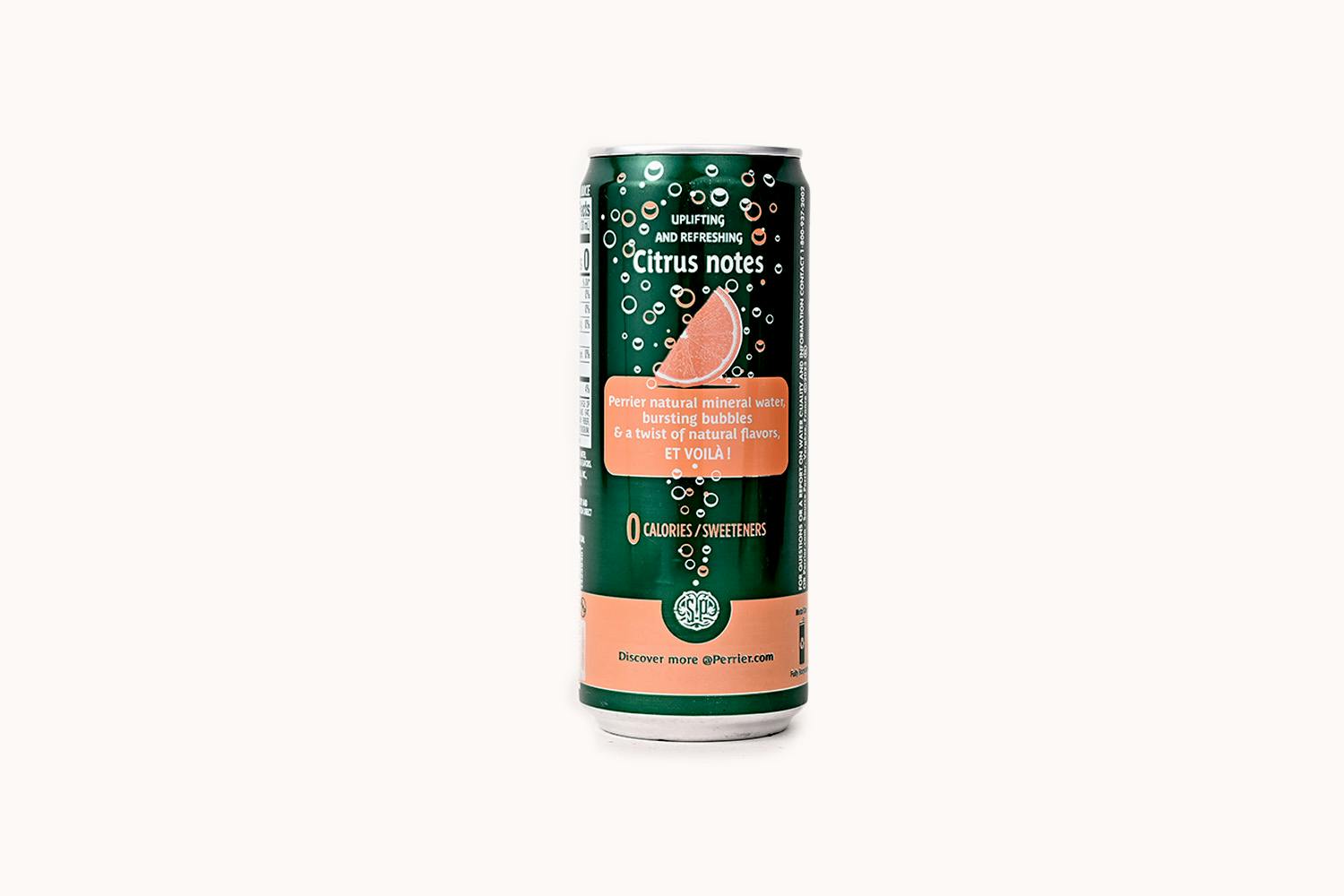 Perrier Grapefruit Sparkling Water Can