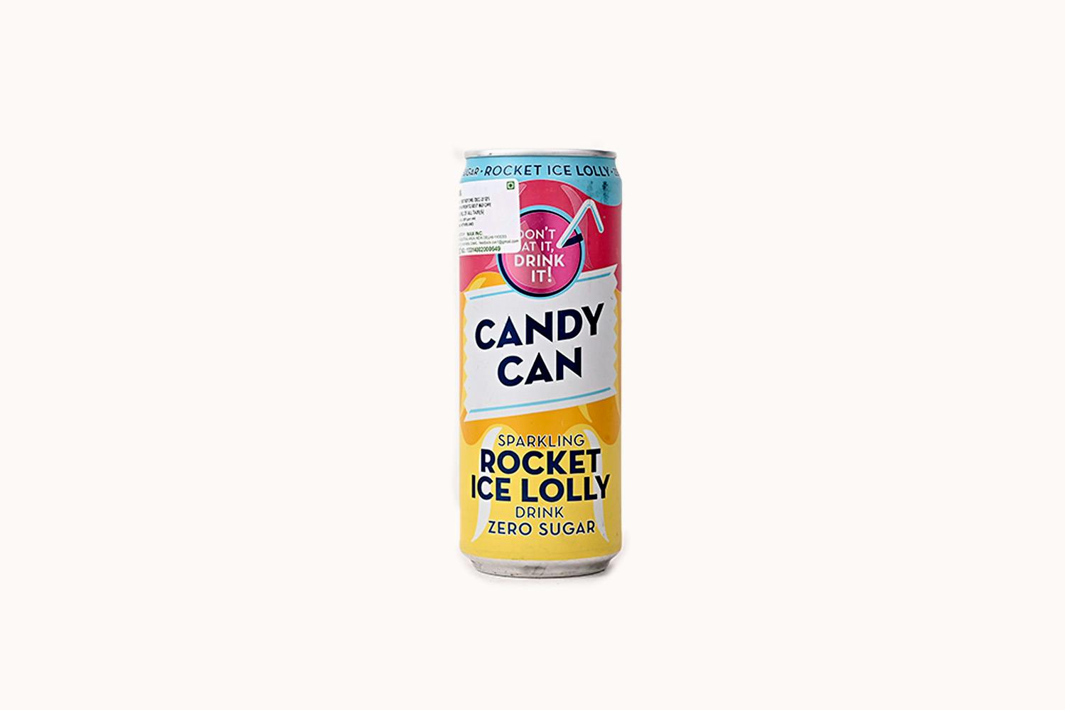 Candy Can Sparkling Ice Lolly Drink - Zero Sugar