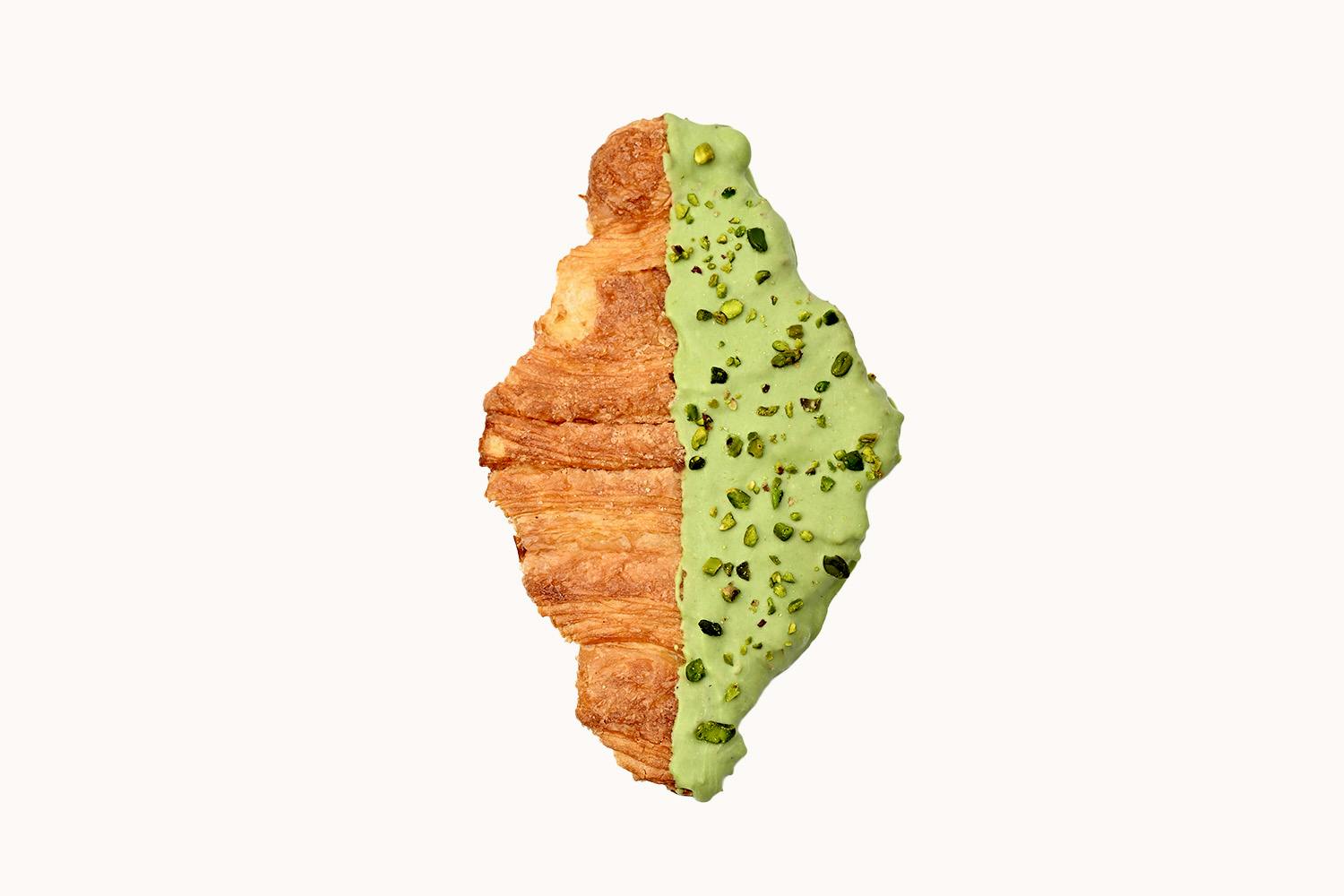 Pistachio Flat Croissant