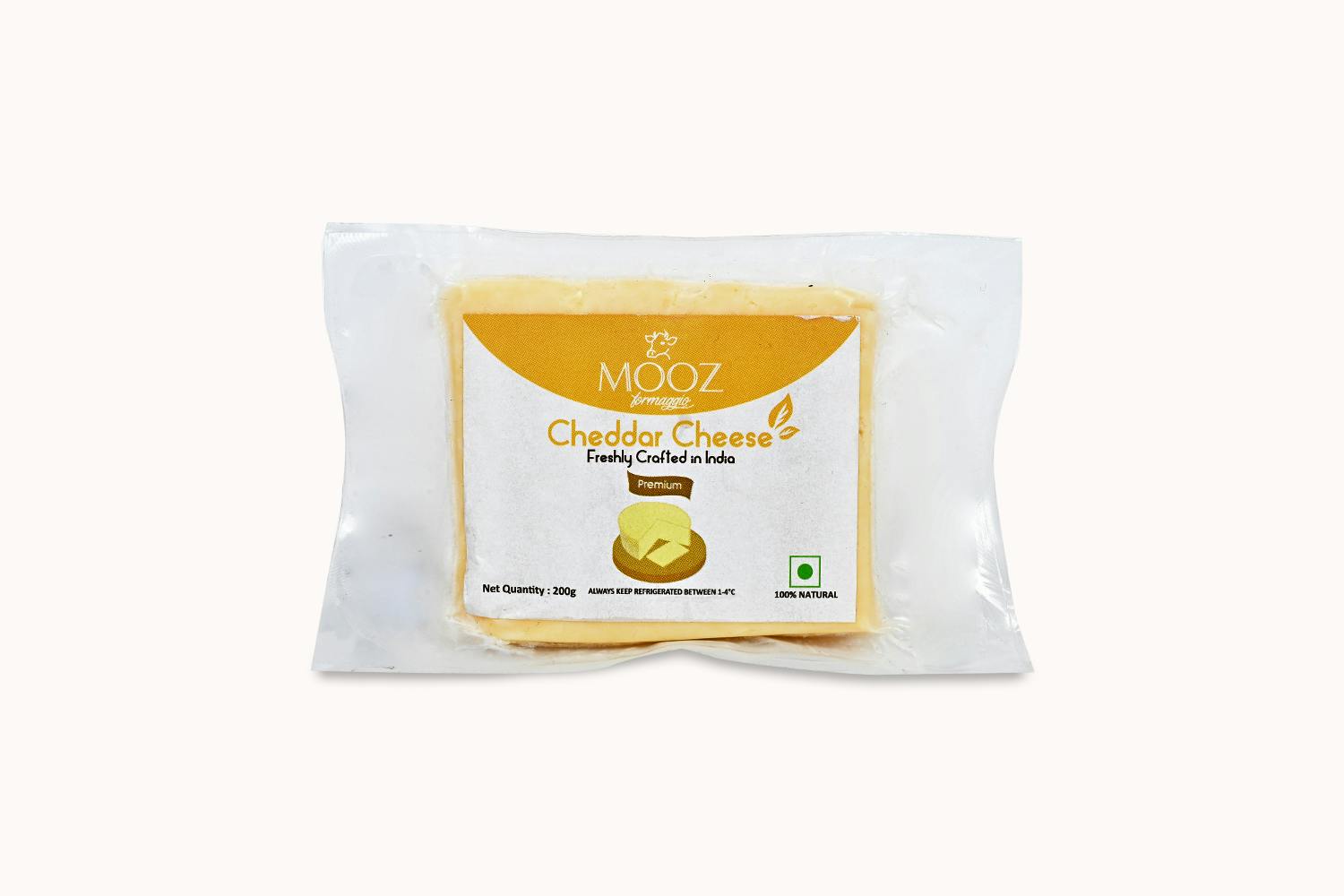 Mooz Premium Cheddar Cheese