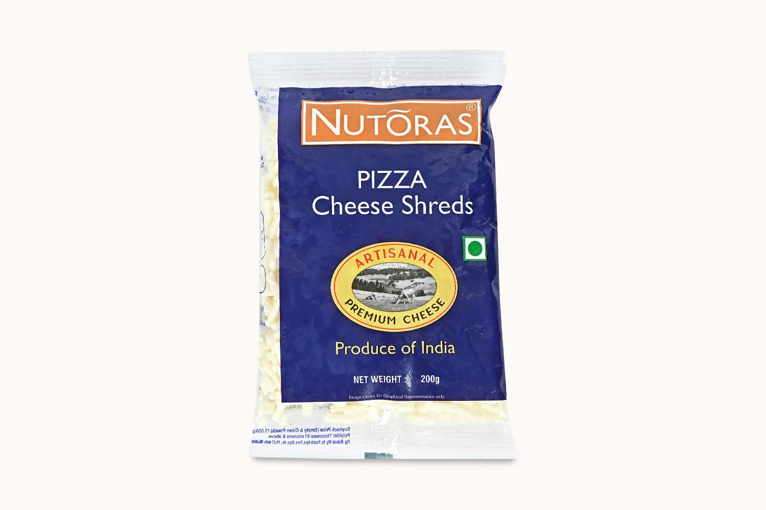 Nutoras Pizza Cheese Shreds