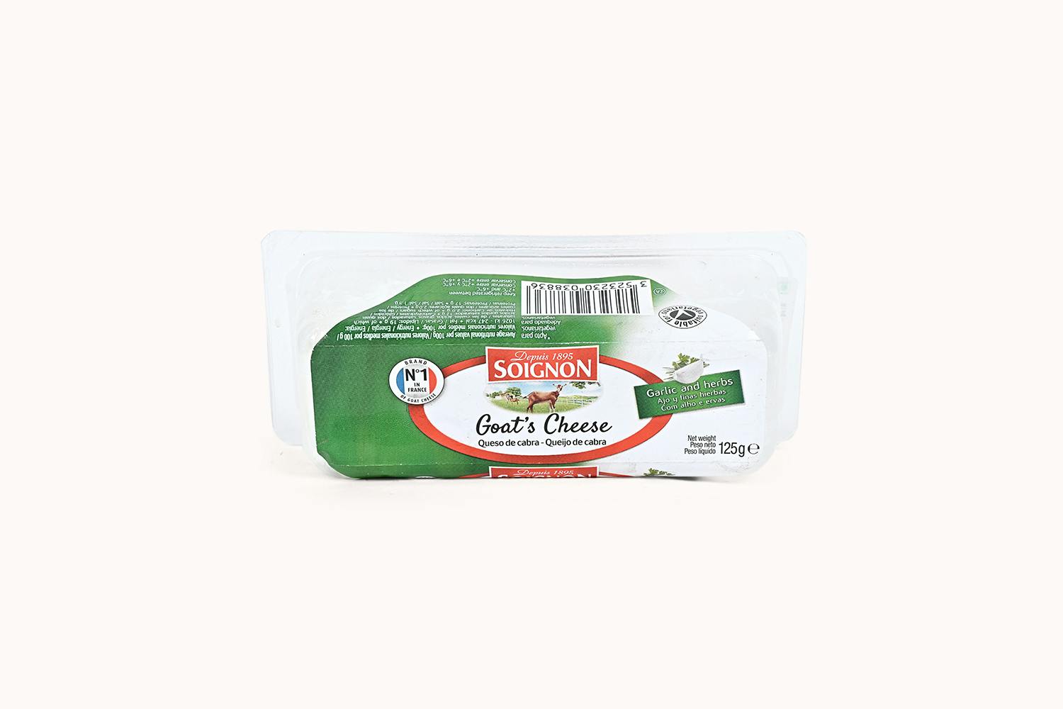 Soignon Garlic and Herbs Flavored Goat& Cheese