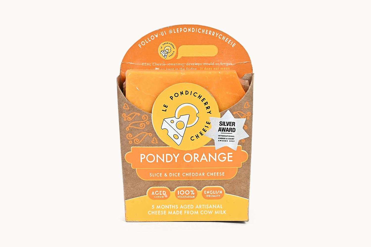 Pondy Orange Cheese Le Pondicherry Cheese