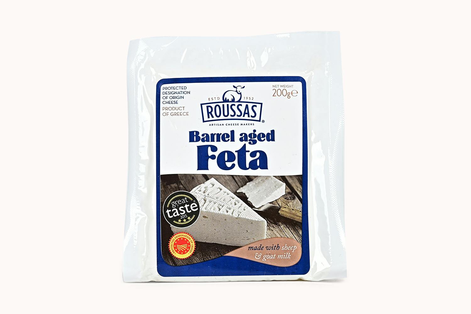 Roussas Barrel Aged Feta Cheese