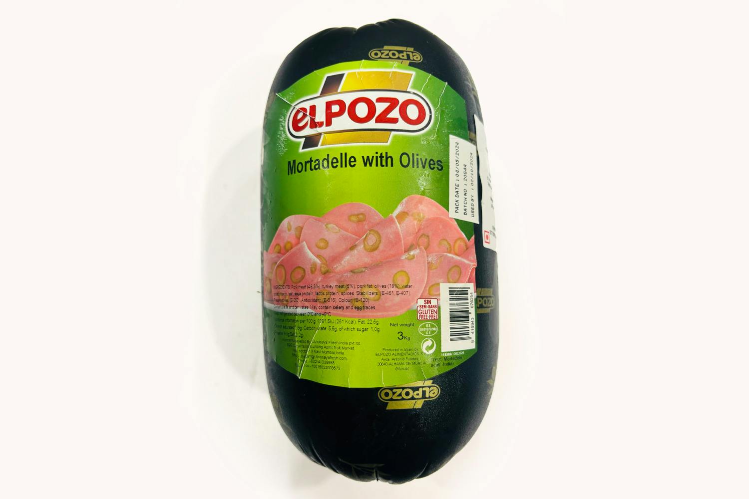 Elpozo Mortadella with Olives