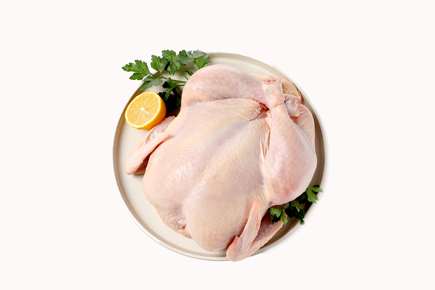 Whole Chicken Without Skin (Weight Range 1200-1400gm)