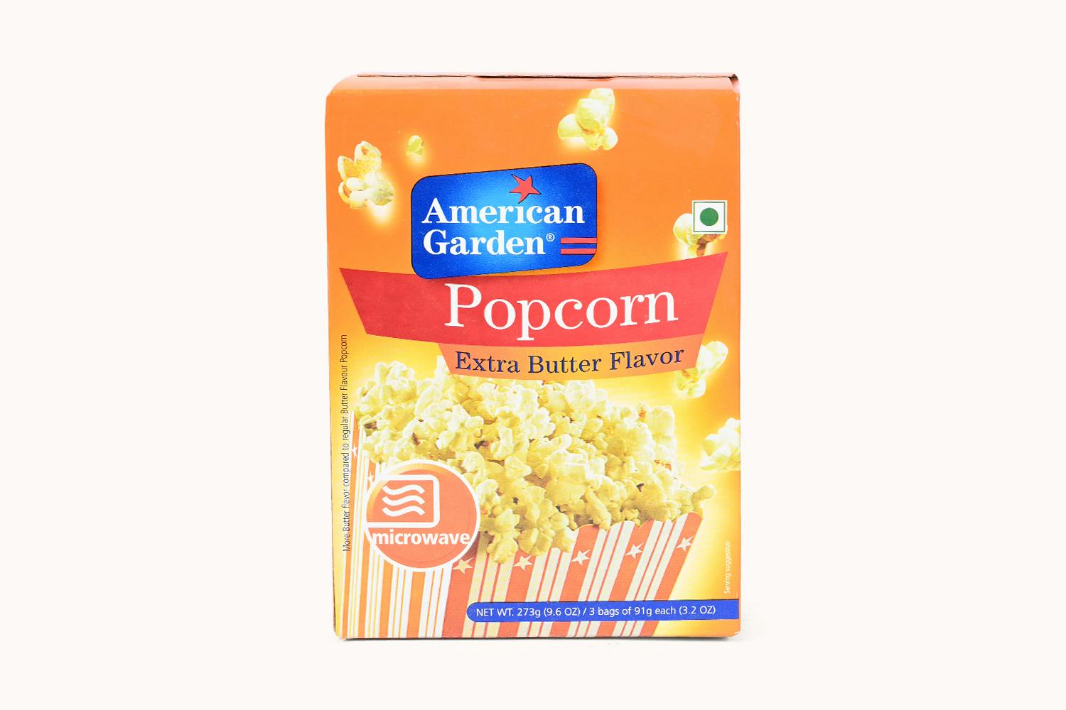 American Garden Microwave Popcorn - Extra Butter