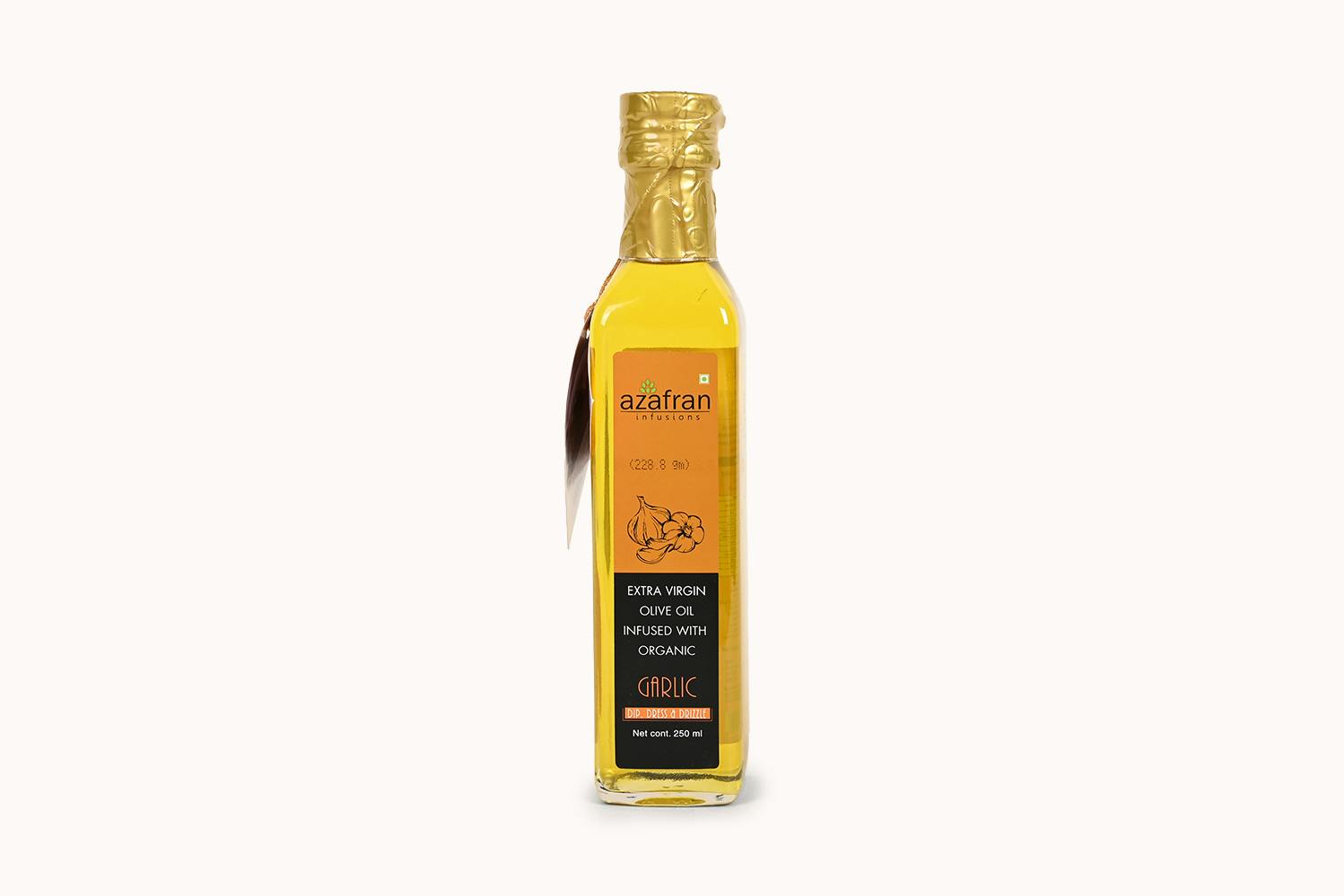 Azafran Garlic Infused Extra-Virgin Olive Oil
