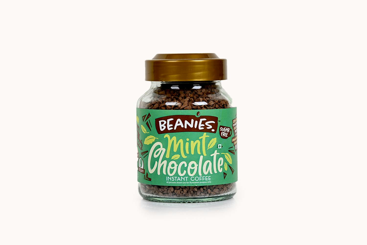 Beanies Mint Choco Flavour Infused Instant Coffee
