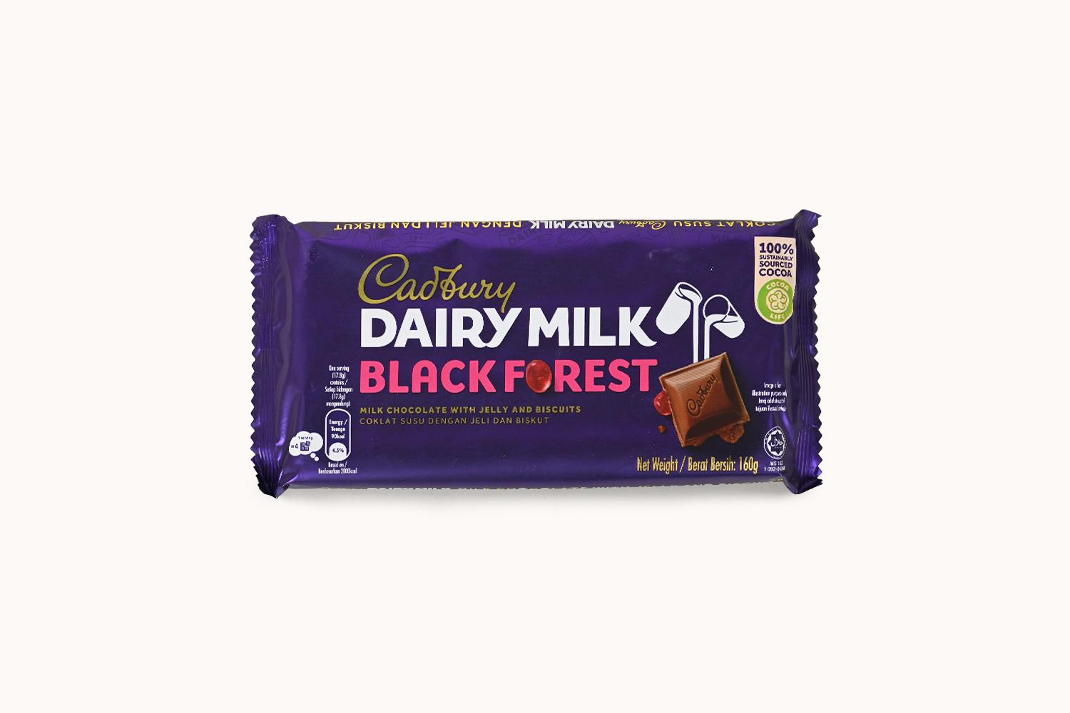 Cadbury Dairy Milk Black Forest Chocolate Bar