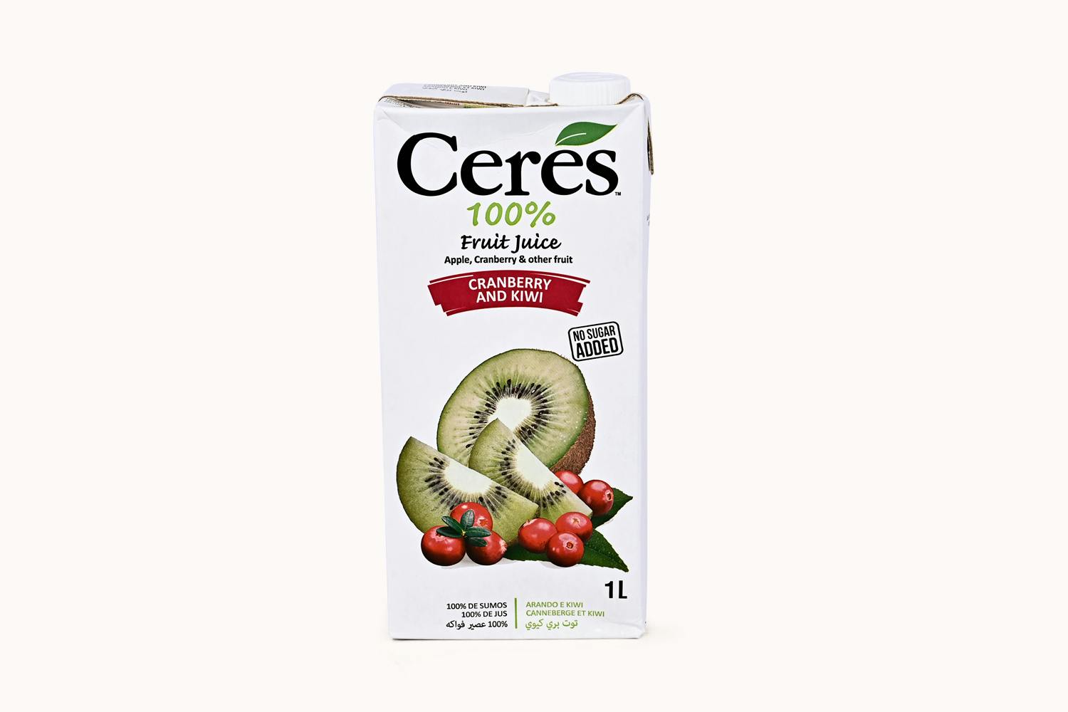 Ceres Cranberry Kiwi Fruit Juice