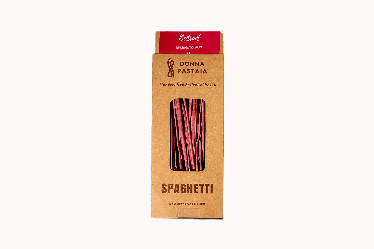 Donna Pastaia Artisanal Beetroot Spaghetti Pasta