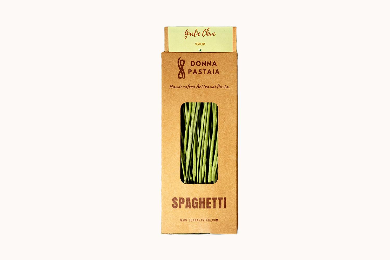 Donna Pastaia Artisanal Garlic Chives Spaghetti Pasta