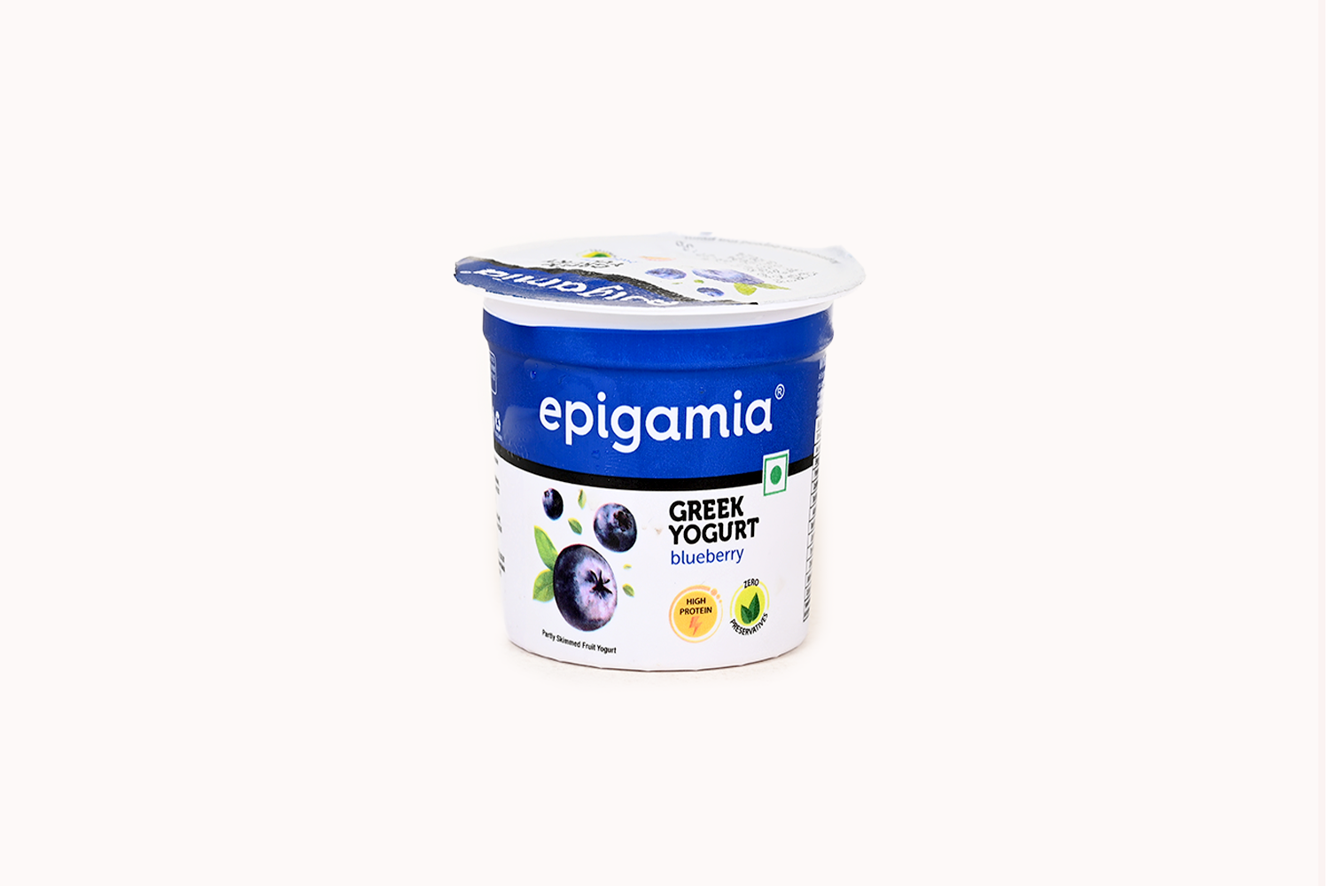 Epigamia Blueberry Greek Yoghurt