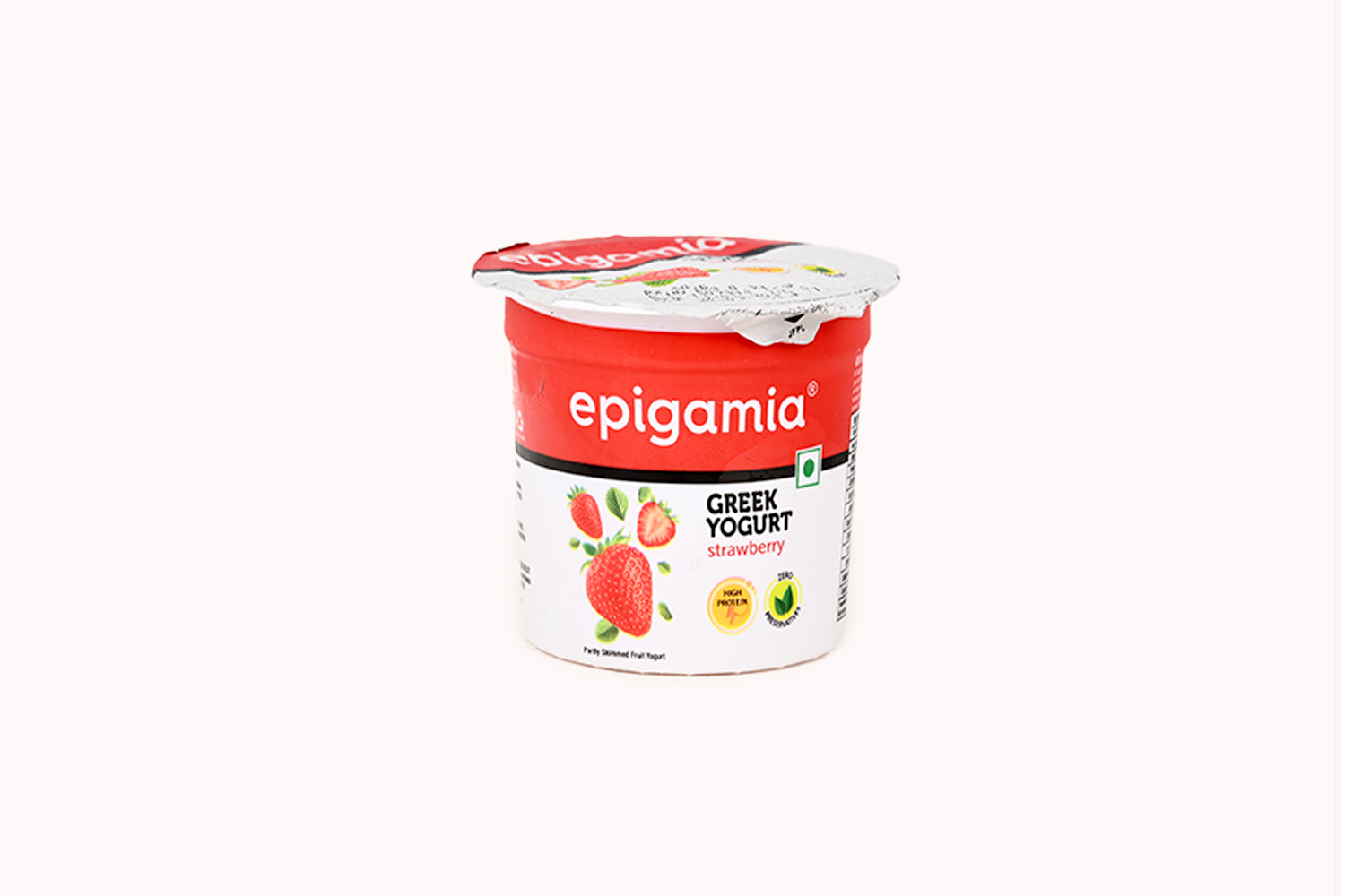 Epigamia Strawberry Greek Yoghurt