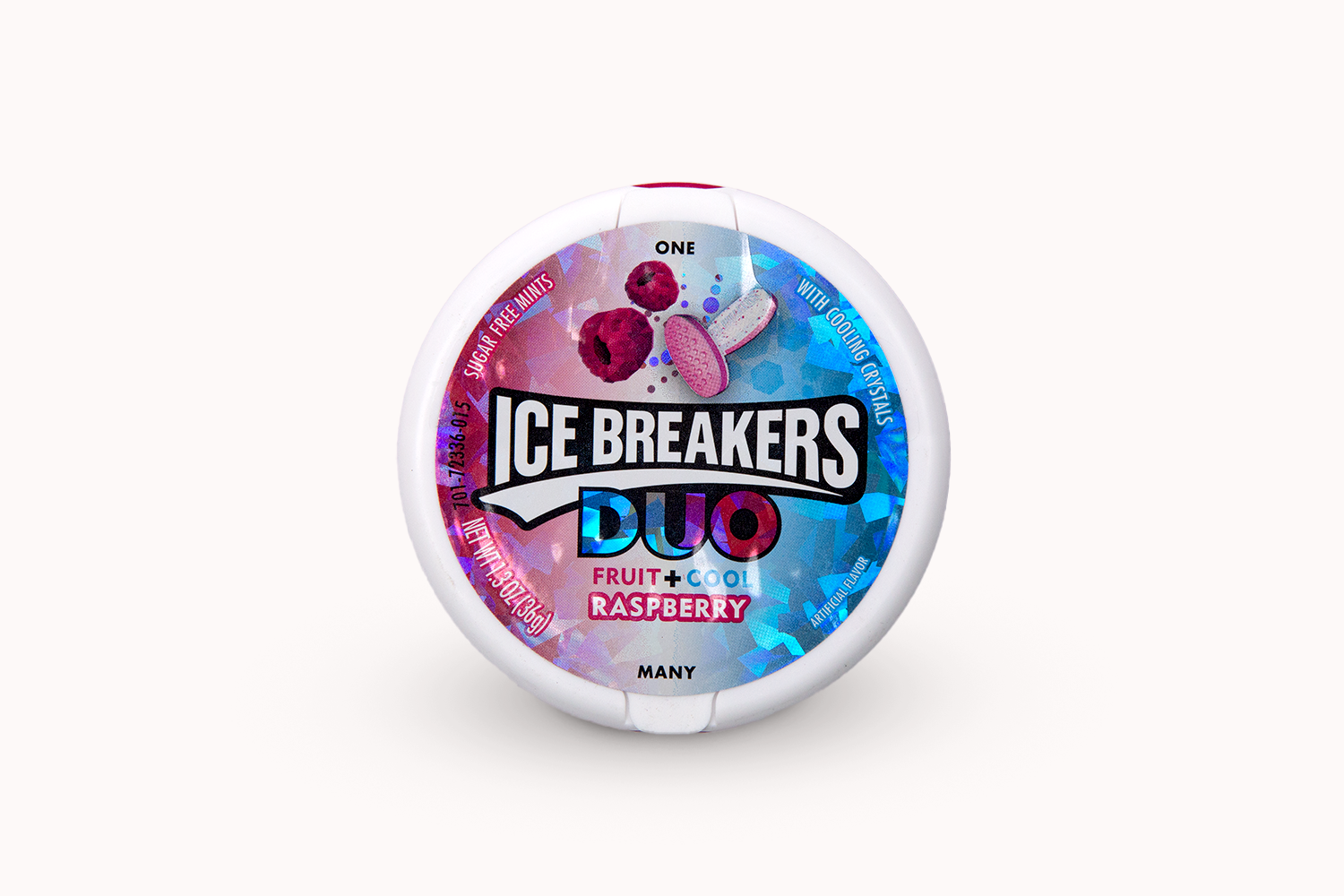 Ice Breakers Duo Fruit + Cool Mints - Raspberry