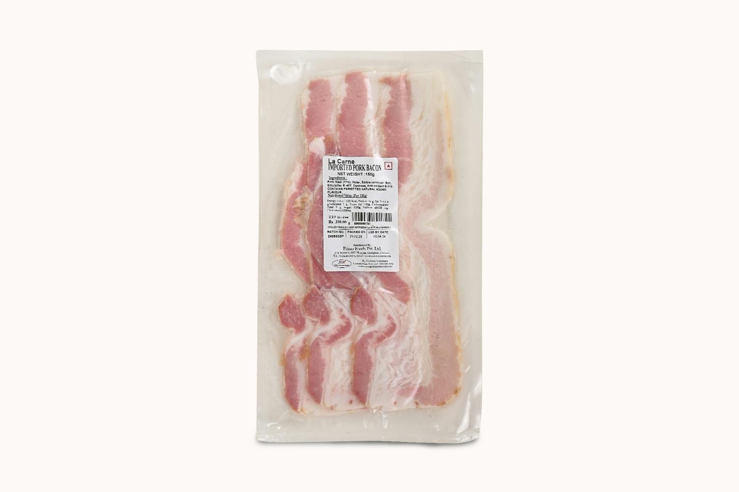 La Carne Imported Pork Bacon