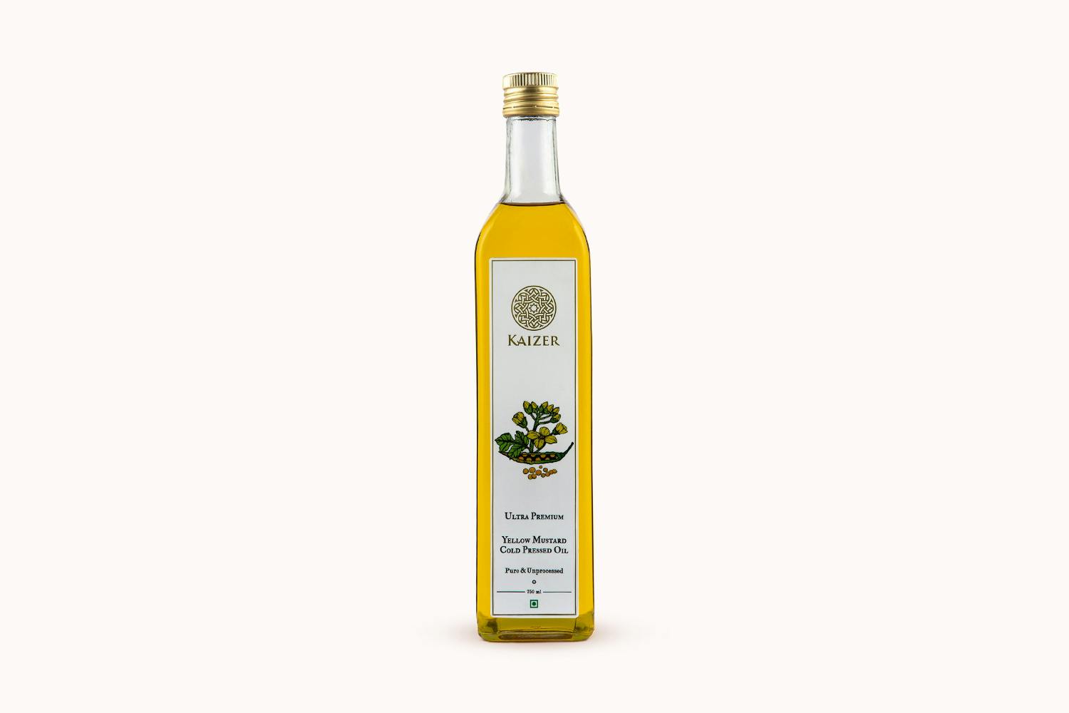 Kaizer Yellow Mustard Cold Pressed Oil