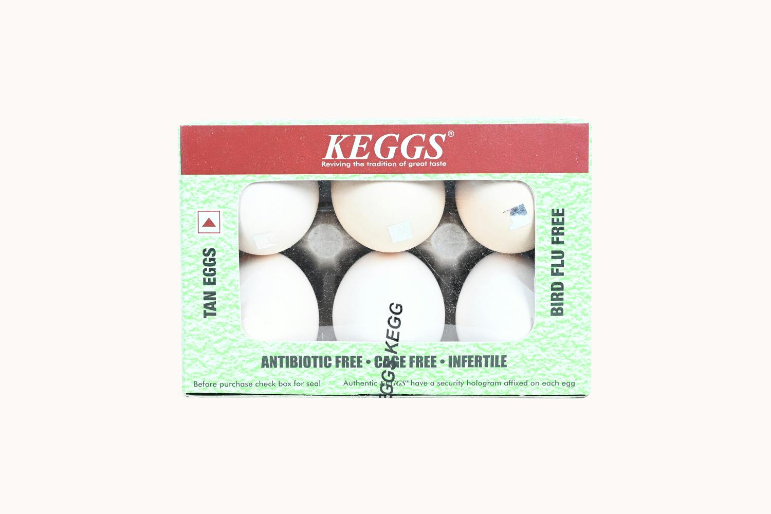 Keggs Cage Free Tan Eggs