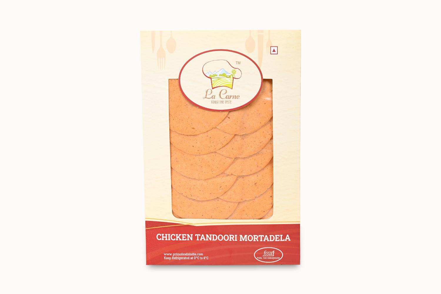 La Carne Chicken Tandoori Mortadella
