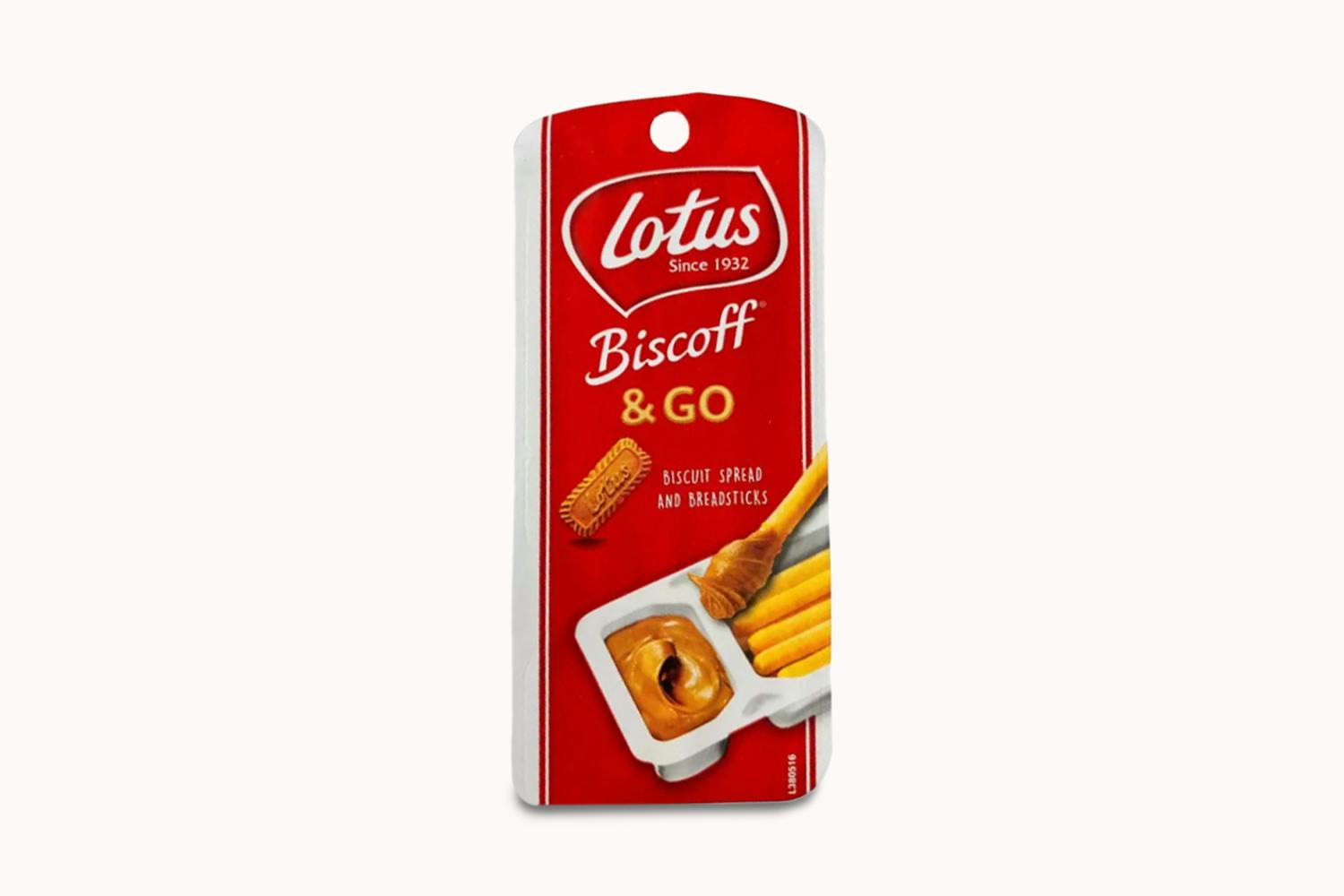 Lotus Biscoff & Go Biscuit Spread And Breadsticks