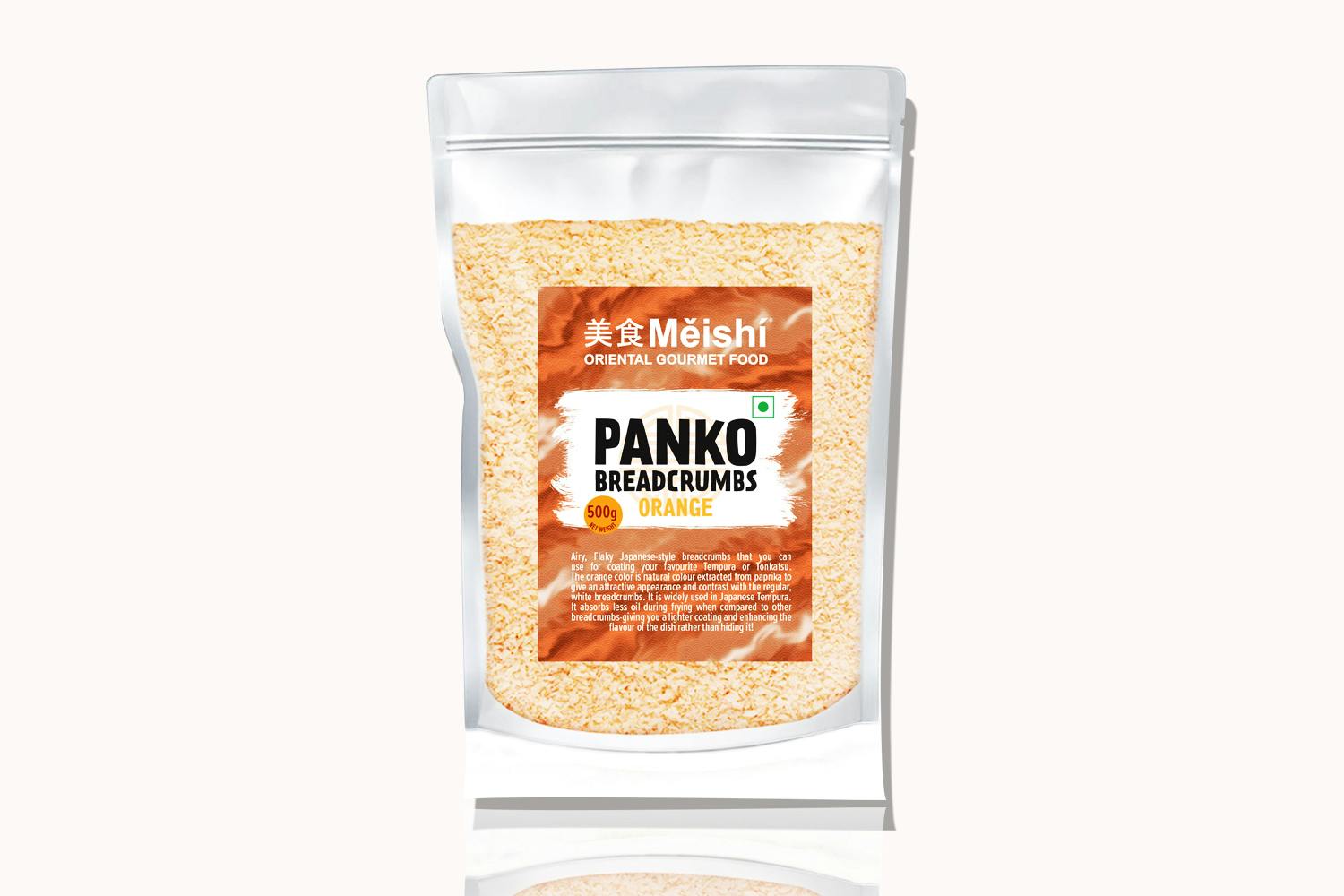 Meishi Panko Breadcrumbs - Orange