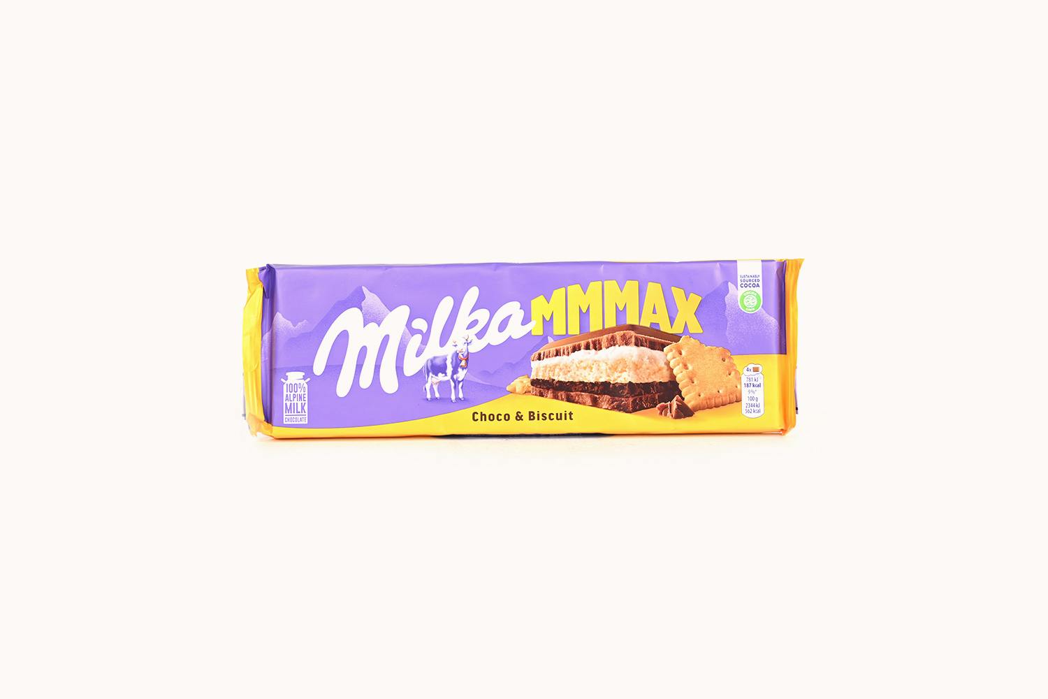 Milka Choco & Biscuit Chocolate Bar