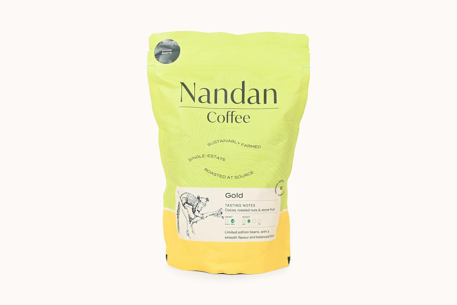 Nandan Coffee - Gold (Medium Roast, Whole Beans)