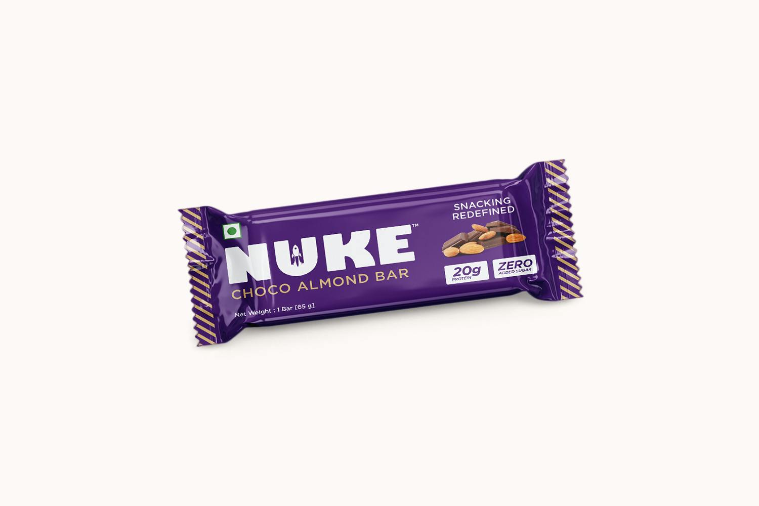 Nuke Choco Almond Bar