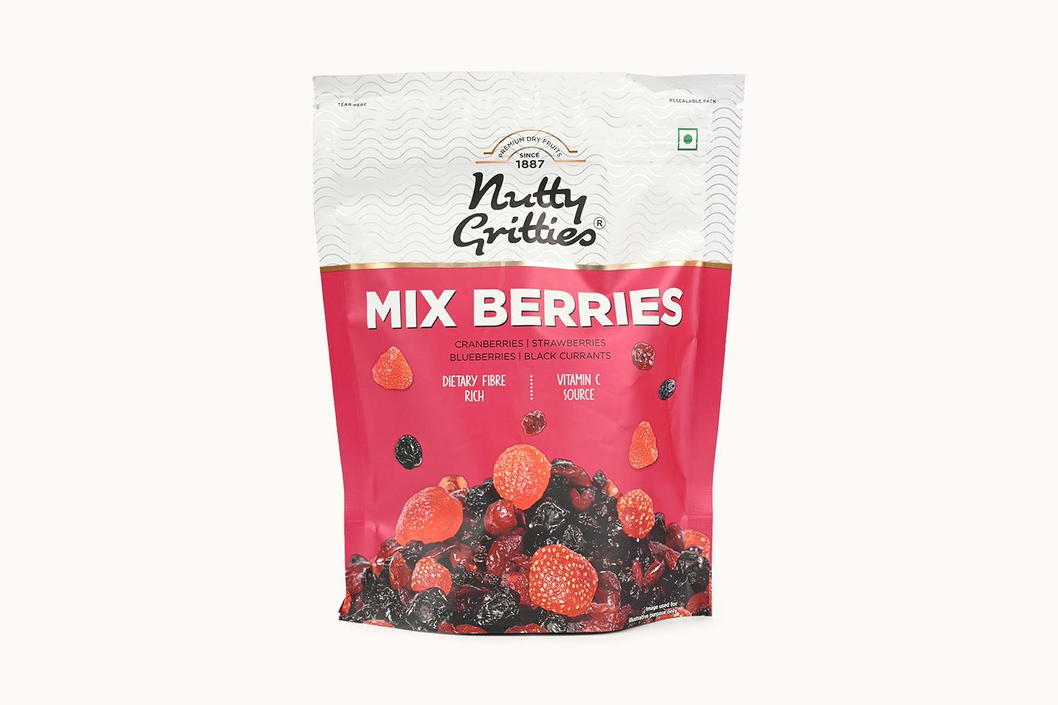 Nutty Gritties Premium Mix Berries