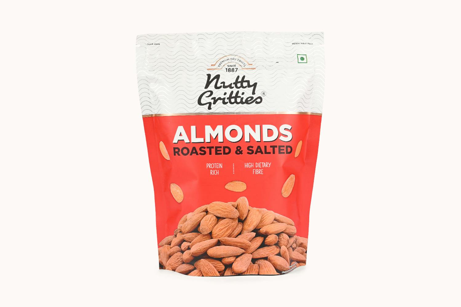 Nutty Gritties Lightly Salted Roasted Almonds