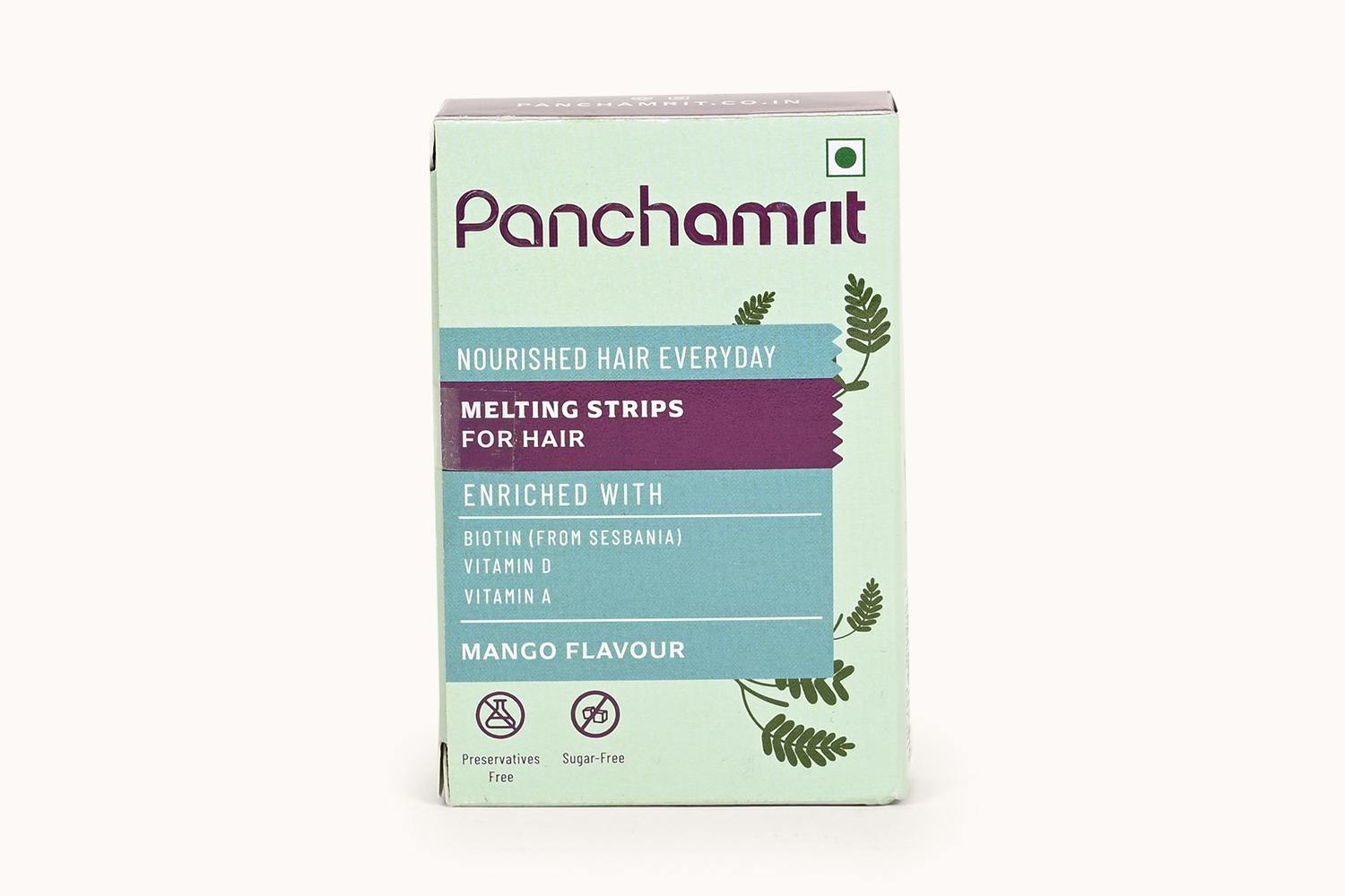 Panchamrit Melting Strip for Hair - Mango Flavour