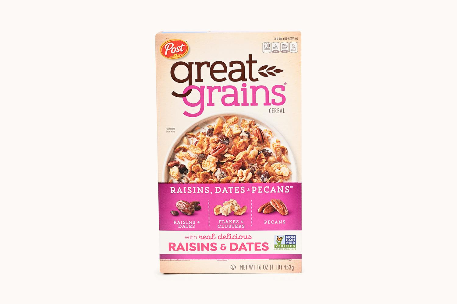 Post Selects Cereal - Raisins, Dates