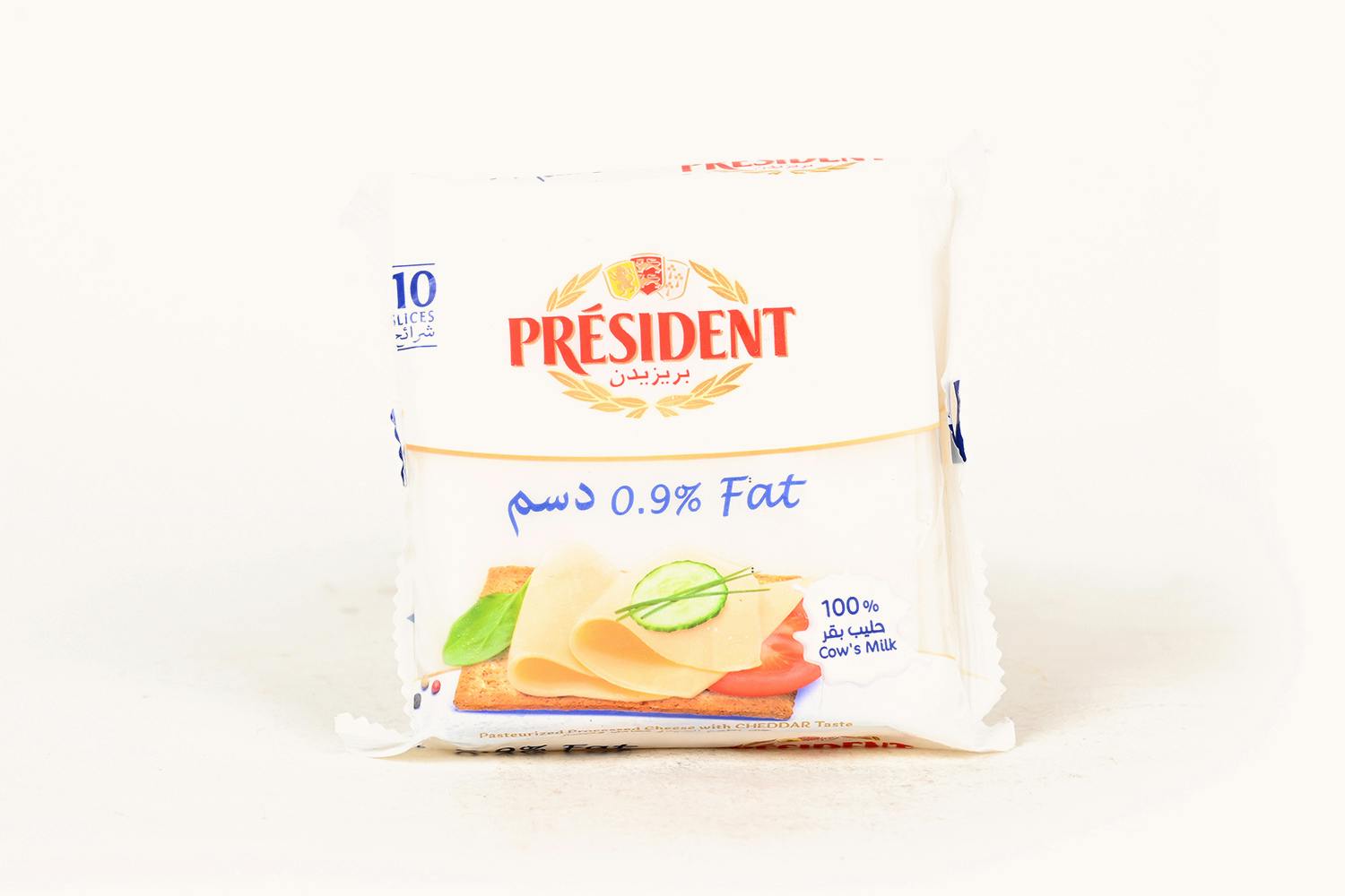 President 0% Fat Extra Light Processed Cheese