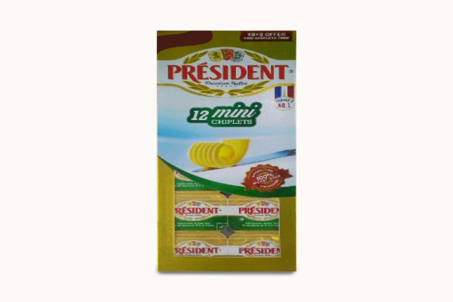 President Salted Butter Chiplets