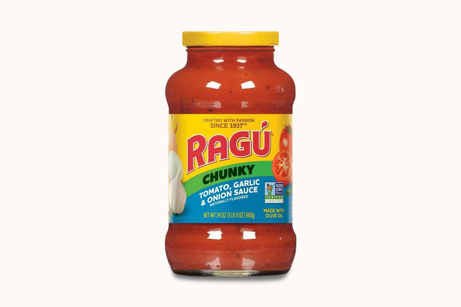 Ragu Chunky Sauce - Tomato, Garlic & Onion
