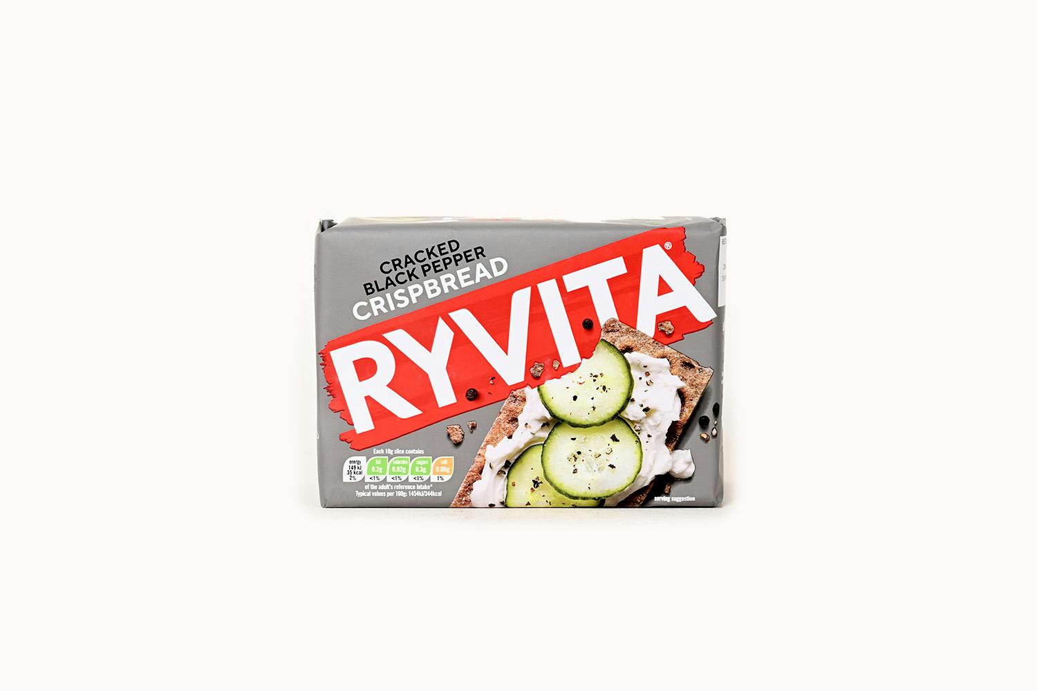 Ryvita Cracked Black Pepper Crisp Bread