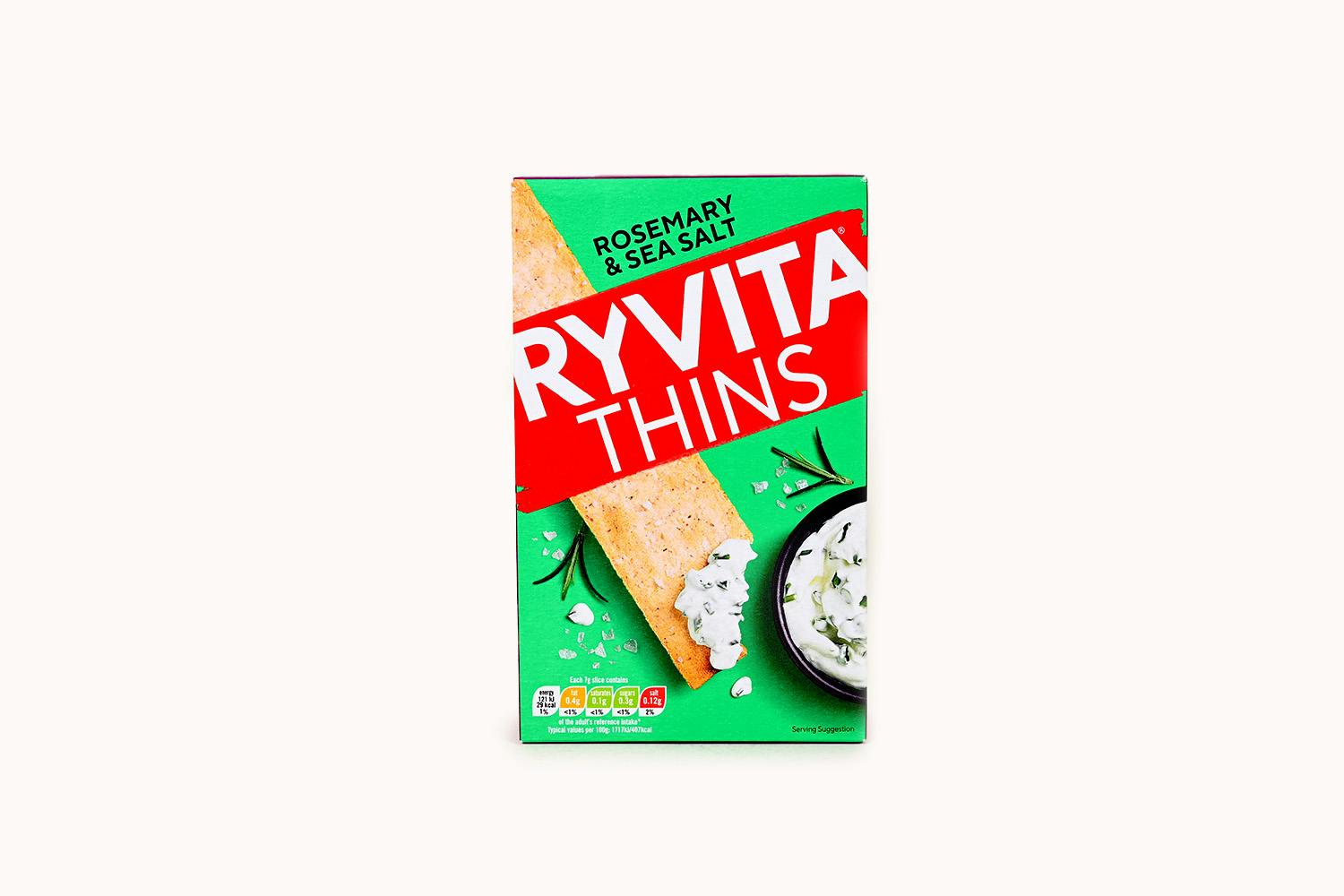 Ryvita Thins Rosemary & Sea Salt Thins