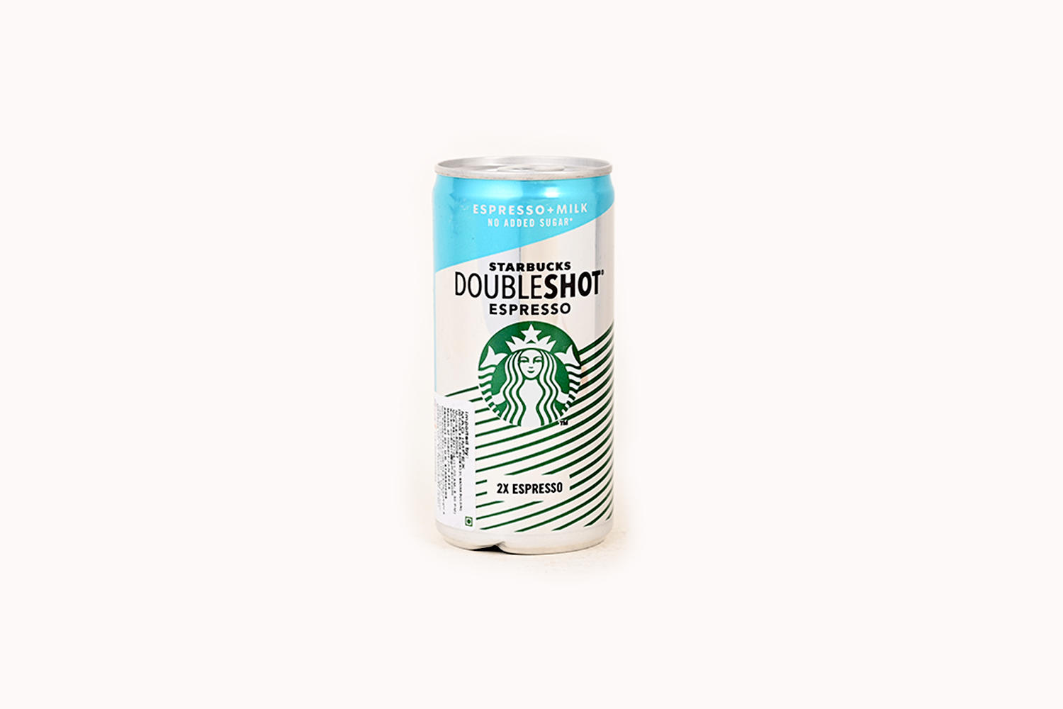 Starbucks DoubleShot Espresso + Milk Cold Coffee - No Sugar