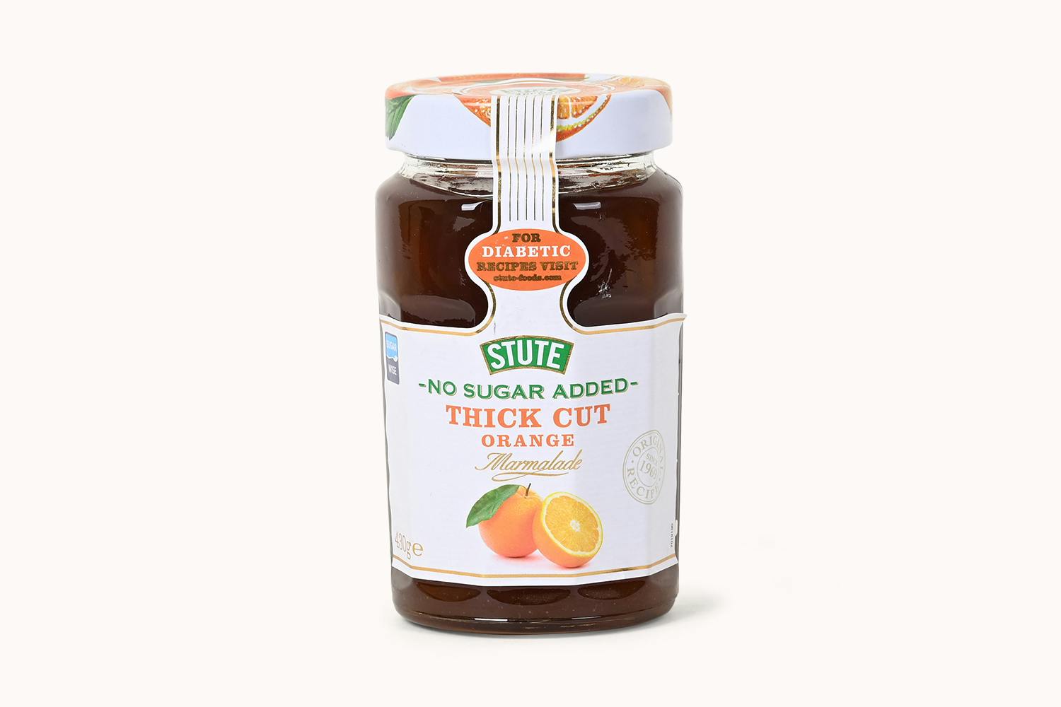 Stute Fine Cut Orange Marmalade - No Sugar Added